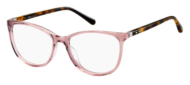 Premium Women Fossil Model Eyeglasses: Fos 7071 - Pink- SpecSMART Eye Clinic (Diagonal View)